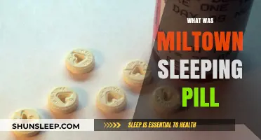 The Miltown Sleeping Pill: A Historical Sedative