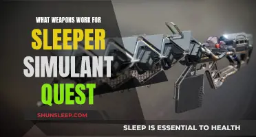 Weapons to Wield for the Sleeper Simulant Quest