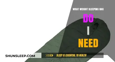Choosing the Right Sleeping Bag: Weight Considerations