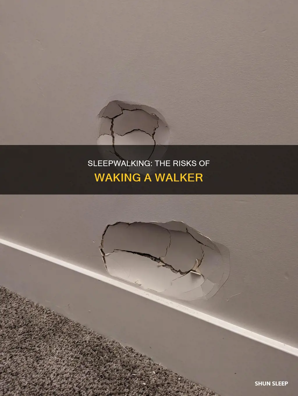what will happen if you wake up someone sleep walking