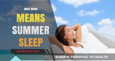 The Secret Meaning of Estivate: Summer Sleep Explored