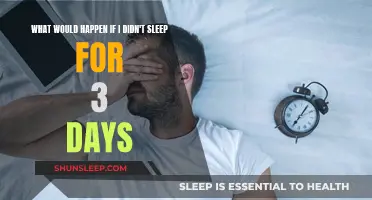 Sleep Deprivation: The Impact of 3 Days Without Sleep