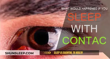 Sleeping with Contacts: Damaging Your Eyesight?
