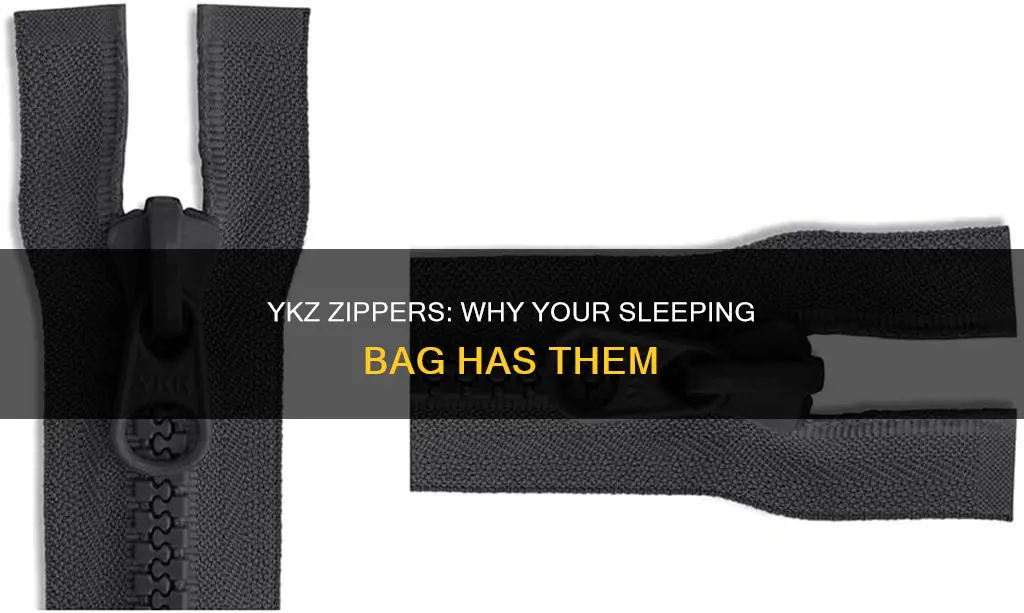 what ykk on sleeping bags