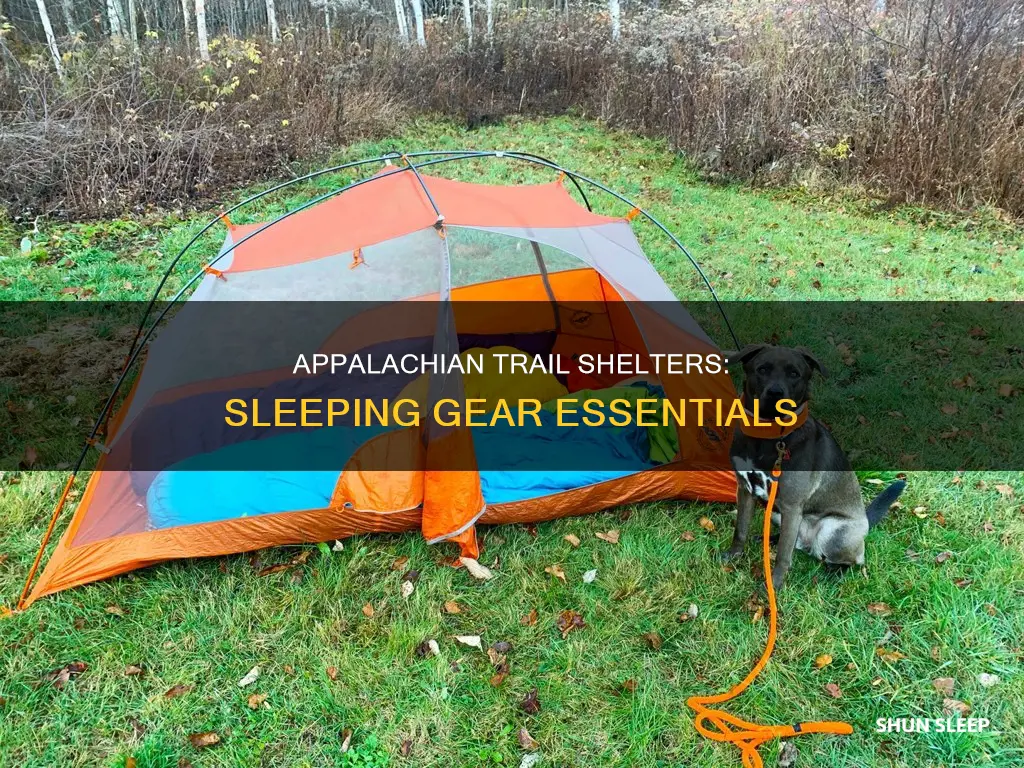 what you need to sleep in an appalachian trail shelter