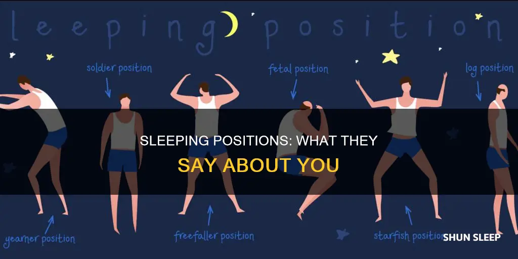 what your sleeping positions mean