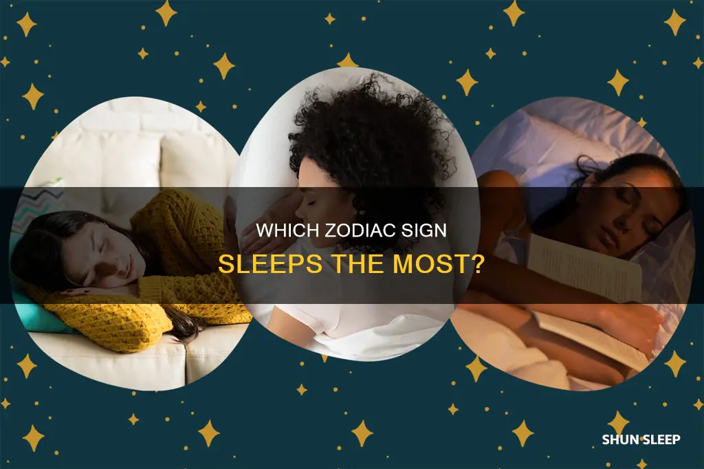 what zodiac sign needs the most sleep
