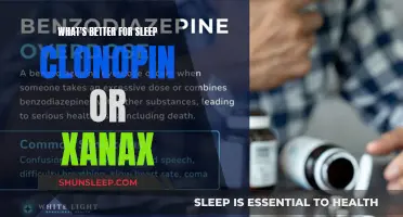 Clonopin vs Xanax: Which is Better for Sleep?