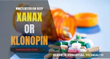 Xanax vs Klonopin: Which is Better for Sleep?
