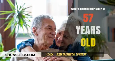 Deep Sleep for 57-Year-Olds: How Much Is Needed?