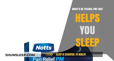 Tylenol PM's Sleep Aid: Understanding Its Key Ingredients and Effects