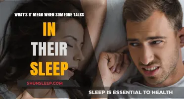 The Mystery of Sleep Talkers: What Are They Saying?