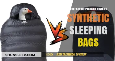Down vs Synthetic: Which Sleeping Bag Packs Smaller?