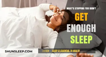 Overcoming Sleep Barriers: Why You're Not Getting Enough Rest
