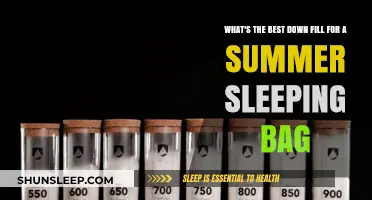 Summer Sleeping Bags: Choosing the Right Down Fill