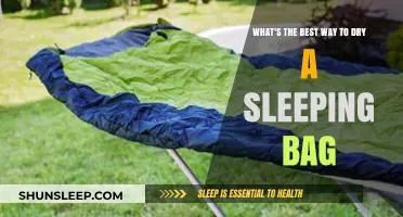 Drying Your Sleeping Bag: Best Practices