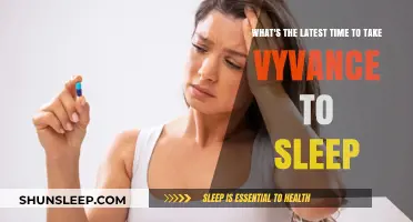 Ideal Time to Take Vyvanse for a Good Night's Sleep
