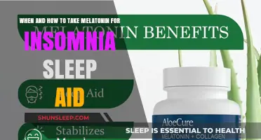 Melatonin for Insomnia: When and How to Take It