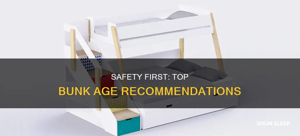 when are kids old enough to sleep on top bunk
