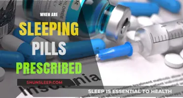 Sleeping Pills: When Are They Prescribed?