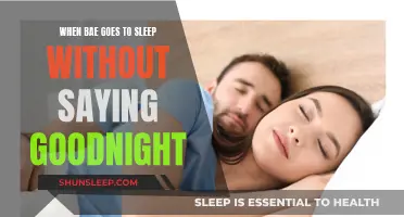 Heartbreak: Bae Falls Asleep Without Saying Goodnight