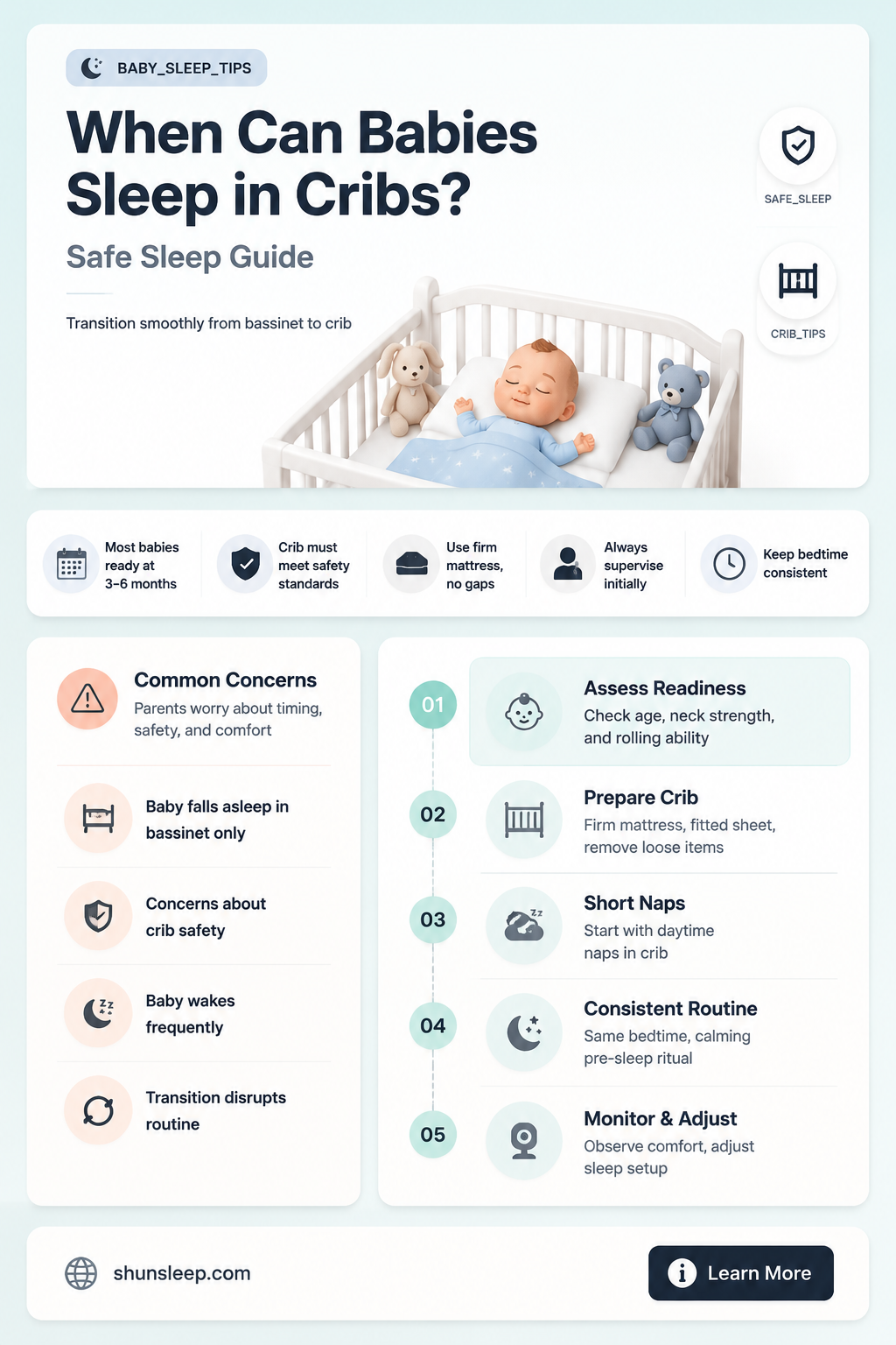 can 1 month old sleep in crib
