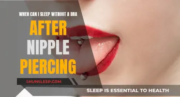 Can I Sleep Without a Bra After Piercing?