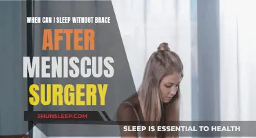 Brace-Free Sleep After Meniscus Surgery: What's the Timeline?