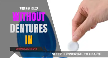 Denture Care: Sleeping Without Dentures, When is it Safe?