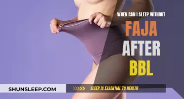 The Best Time to Sleep Without a Faja After BBL