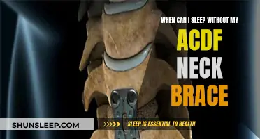 Healing Timeline: ACDF Neck Brace Removal and Sleep