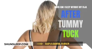 The Best Time to Sleep Without a Faja After Tummy Tuck