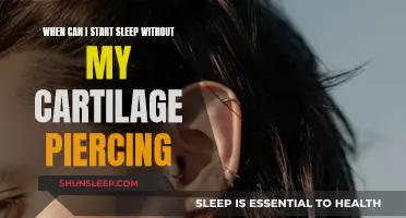 How Long Before I Can Sleep With My Cartilage Piercing?