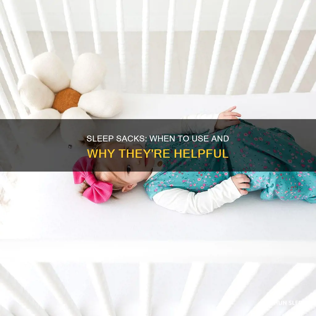when can i use a sleep sack