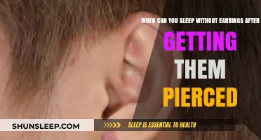 Healing Timeline: When Can You Safely Sleep Without New Earrings?