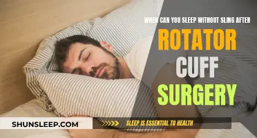 Rotator Cuff Surgery Recovery: Sleeping Without a Sling