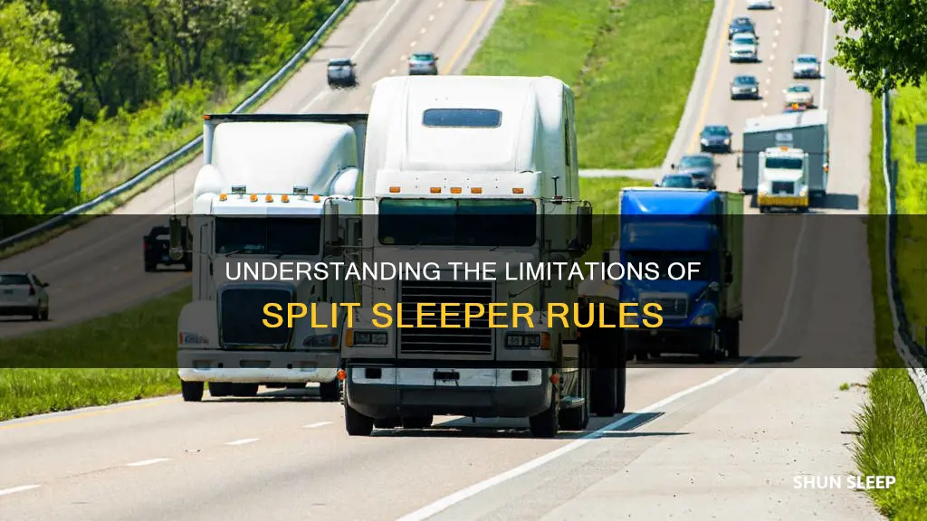 when cant you use split sleeper