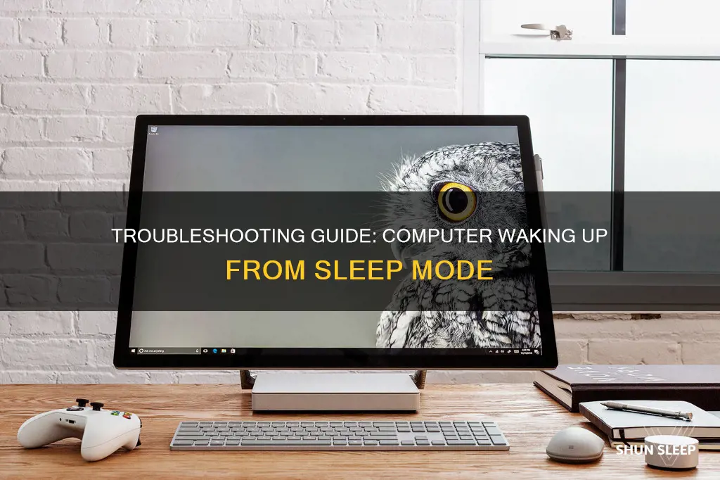 when computer is sleep it wakes up