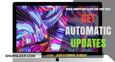 Do Sleeping Computers Receive Automatic Updates? Exploring Power-Saving Modes