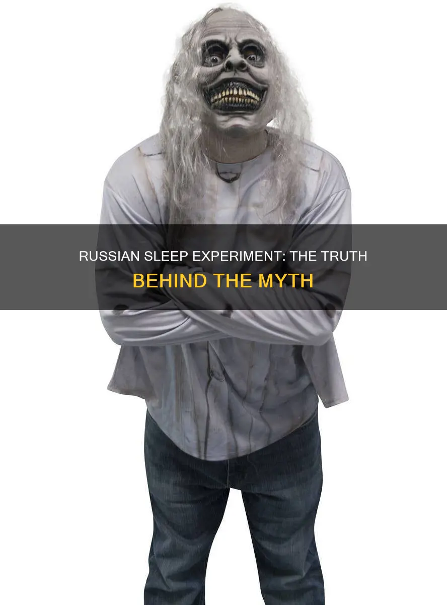 when did the russian sleep experiment take place