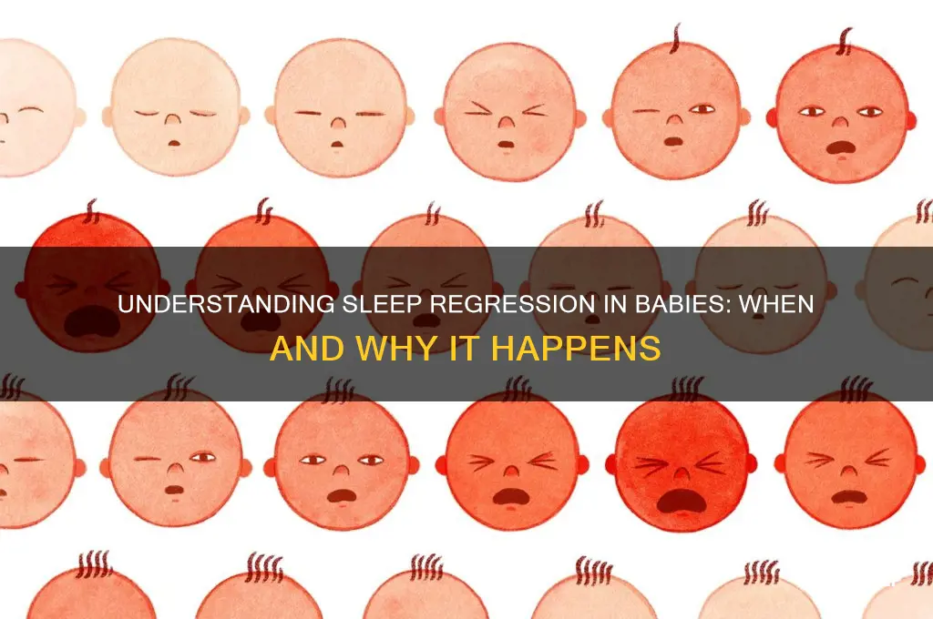 when do babies get sleep regression