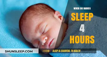 Understanding Infant Sleep Patterns: The 4-Hour Stretch