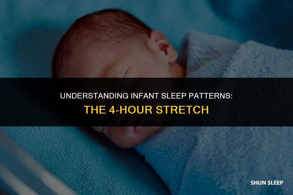 when do babies sleep 4 hours