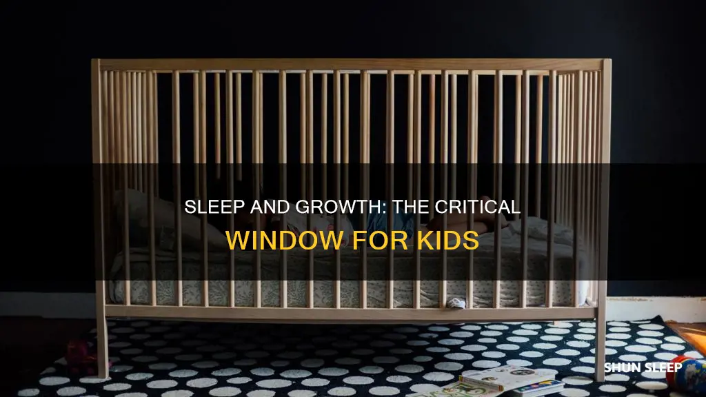 when do kids grow most wake or sleep