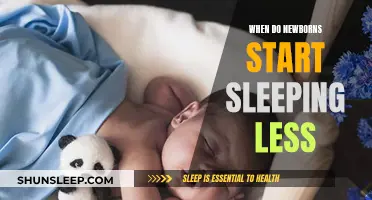 Newborn Sleep: When Do They Start Sleeping Less?