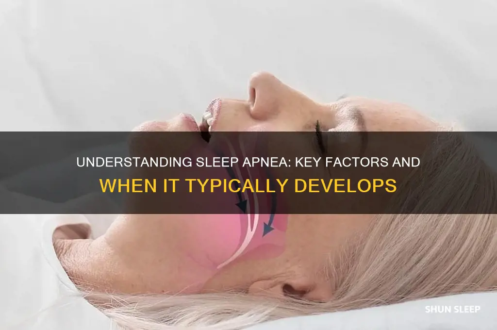 when do people get sleep apnea