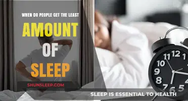 Uncovering the Hours: When Do People Sleep the Least?