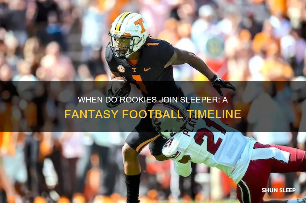 when do rookies get added to sleeper