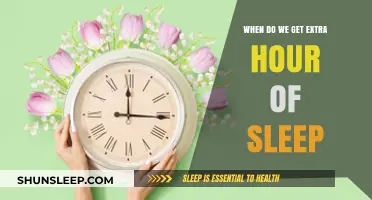 Spring Forward, Fall Back: The Twice-Yearly Sleep Bonus