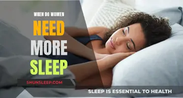 Sleep Needs: Women's Health and Extra Zzzs